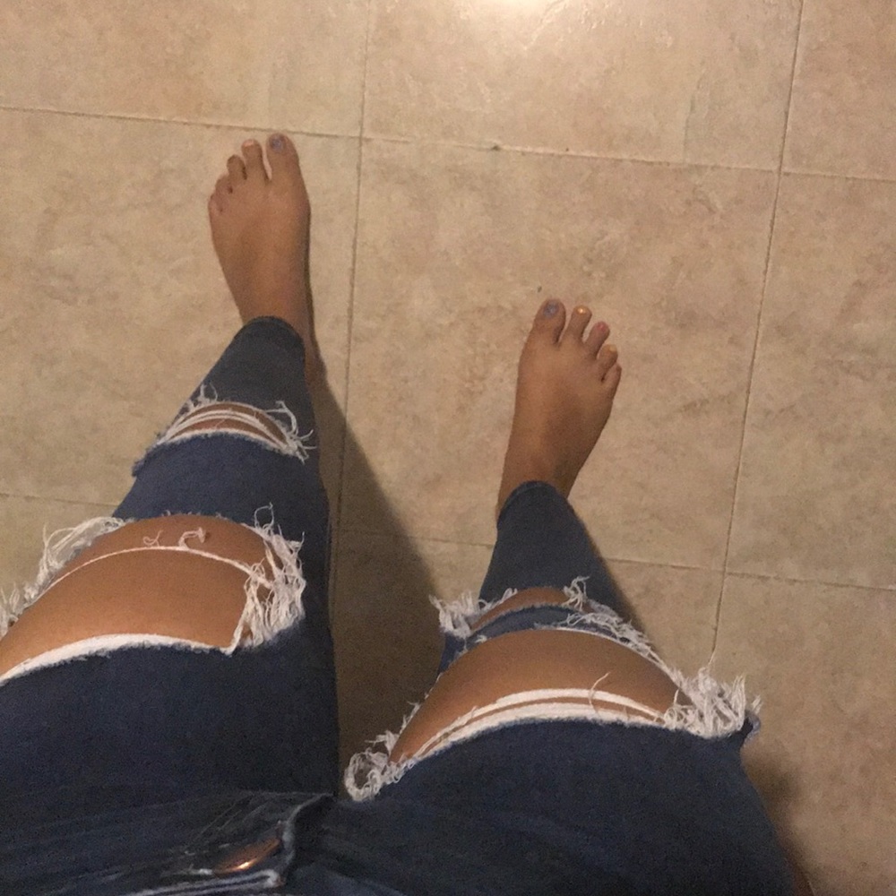 Dark blue jeans size 5